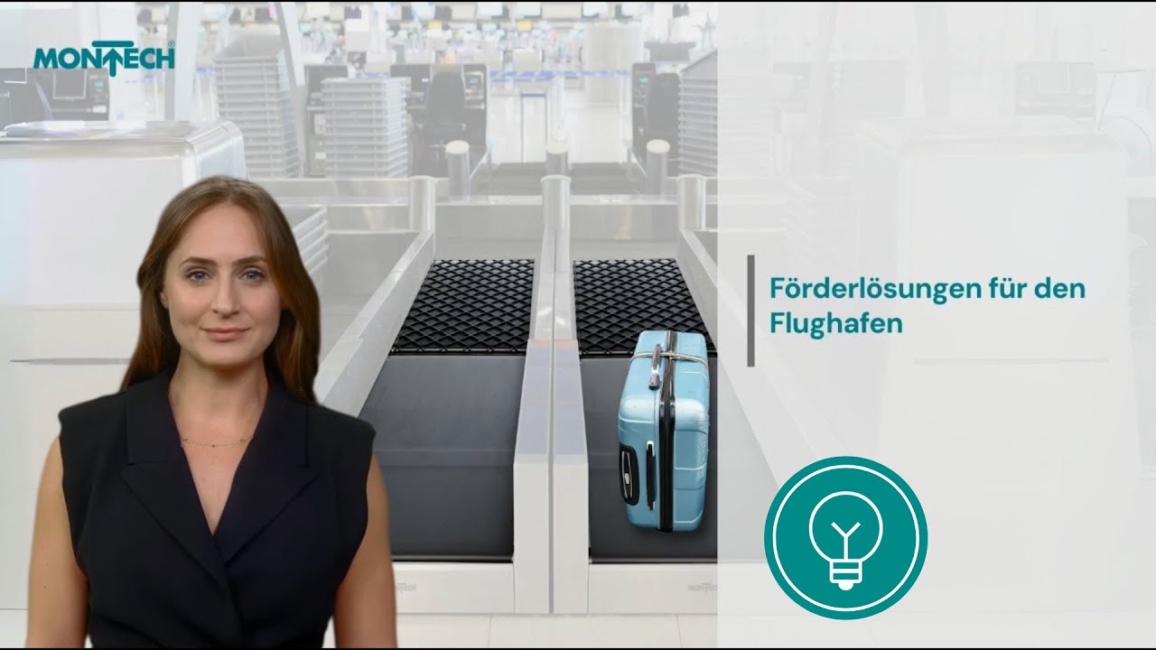 Die Zukunft der Flughafenlogistik: Montechs innovative F&ouml;rderl&ouml;sungen