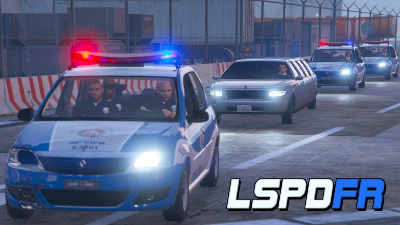 GTA V | MOD POLICIA | ESCOLTANDO O GOVERNADOR DO ESTADO DE SAN ANDREAS : PMBA | #128
