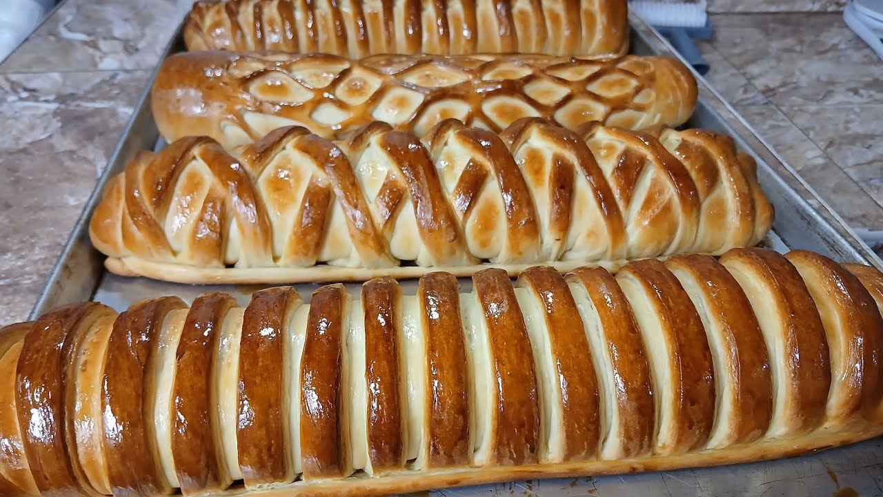 Pan de jamón, diseño y decoración de pan jamón. Pan de jamon venezolano,  receta fácil. 