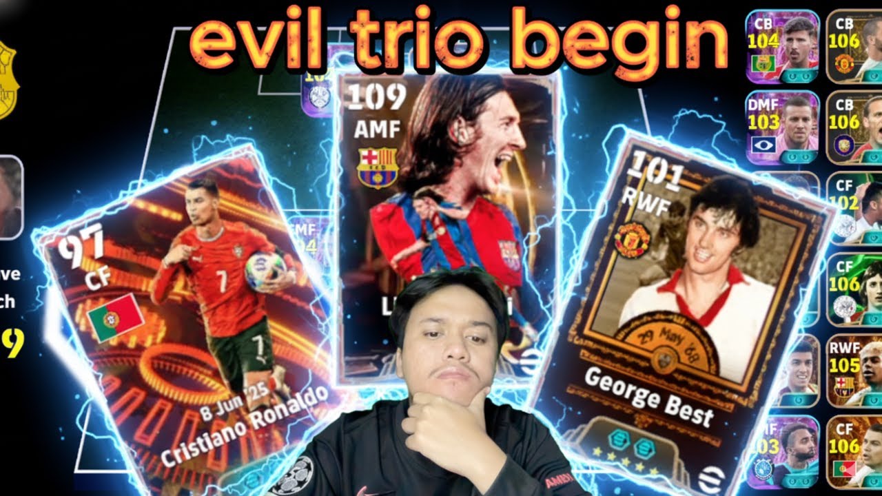 EFOOTBALL MOBILE FEAT. EVIL TRIO