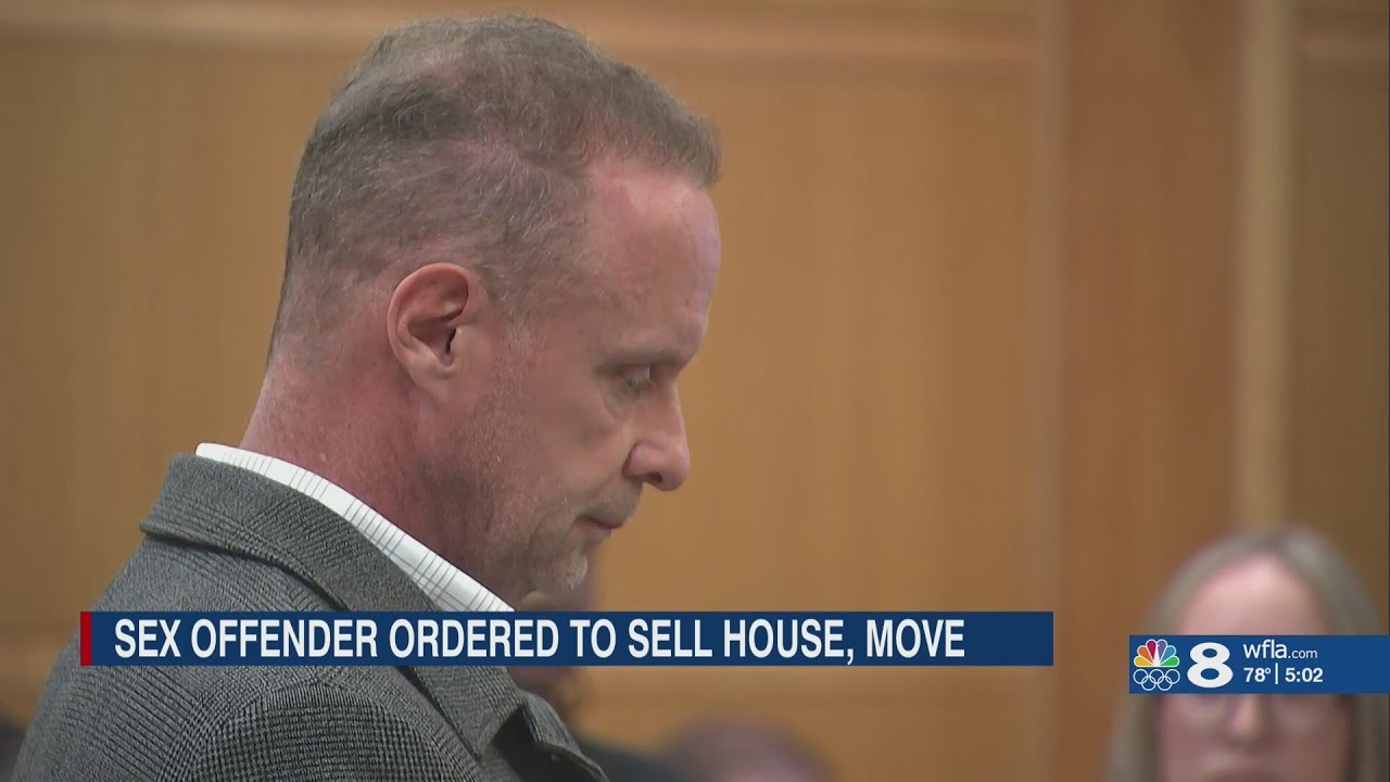 Convicted Pedophile ordered to move out of Clearwater home
