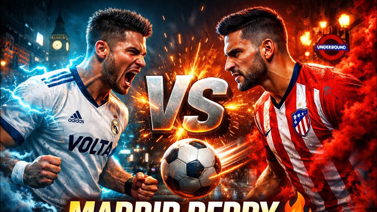 Real Madrid vs Atletico Madrid 🔥 FIFA VOLTA London Street Showdown!