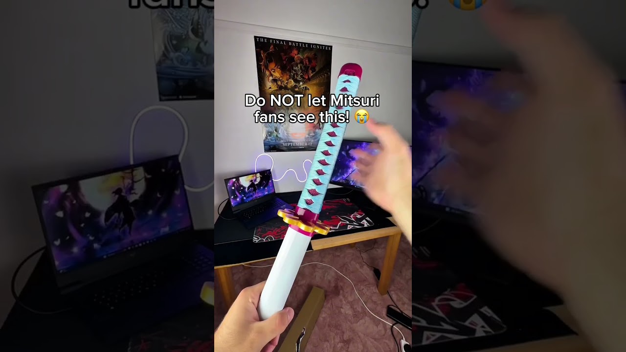 My Mitsuri Demon Slayer Sword Is GLOWING 😭💞