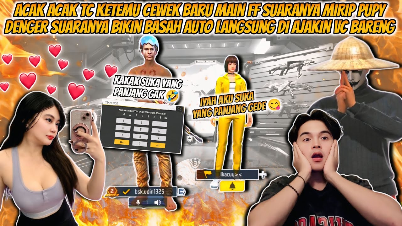 ACAK-ACAK TC KETEMU CEWE BARU MAIN EPEP SUARANYA BIKIN MERINDING AUTO GW AJARIN MAIN SAMPE JAGO !