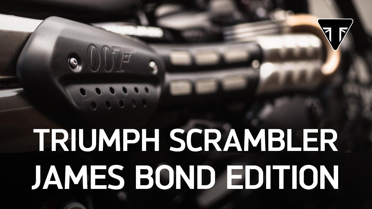 Triumph Scrambler James Bond 007 Edition