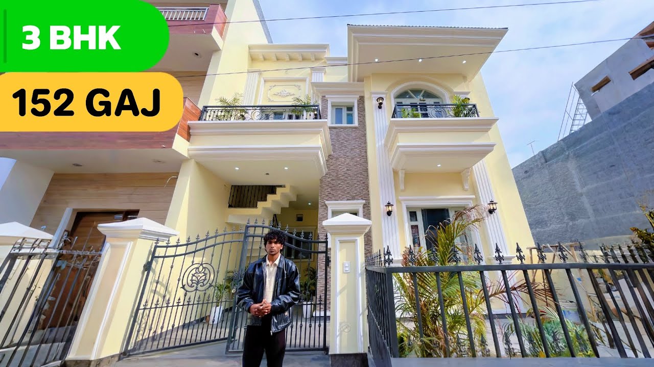 Luxury Spanish Style & 3 BHK Villa | 152 Gaj Global City में शानदार घर | Full Tour