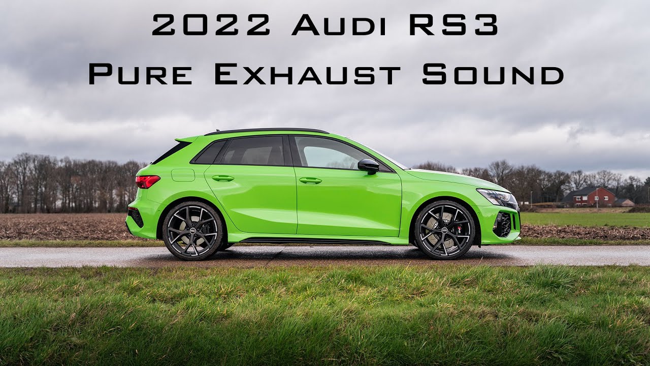 2022 Audi RS3 2.5TFSI Pure 5 Cylinder Exhaust Sound!