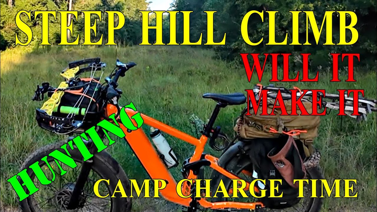 Hunitng E Bike , Battery usage for huting and charging