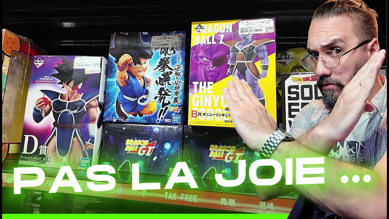 ZAPPEZ ce BOOK-OFF ! - VLOG Figurines Japon Tokyo Ikebukuro Dragon Ball One Piece