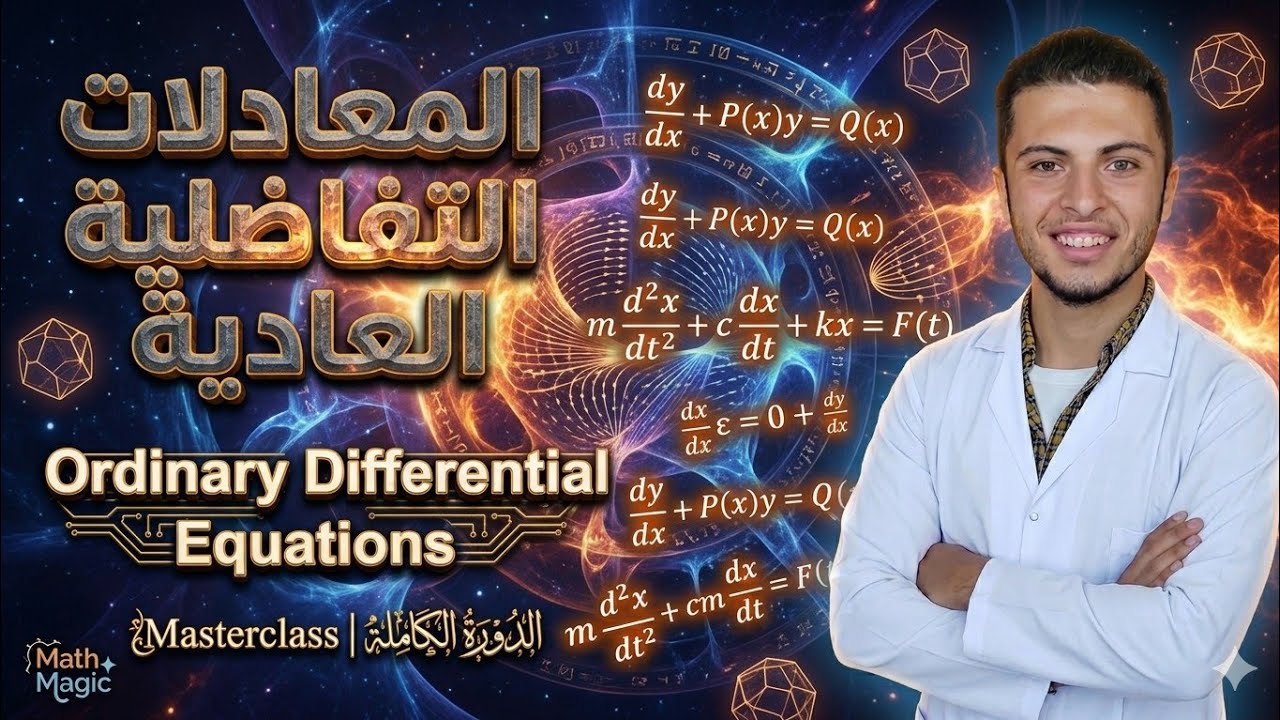المسارات المتعامدة تطبيقات علي المعادلات التفاضليةOrthogonal Trajectories