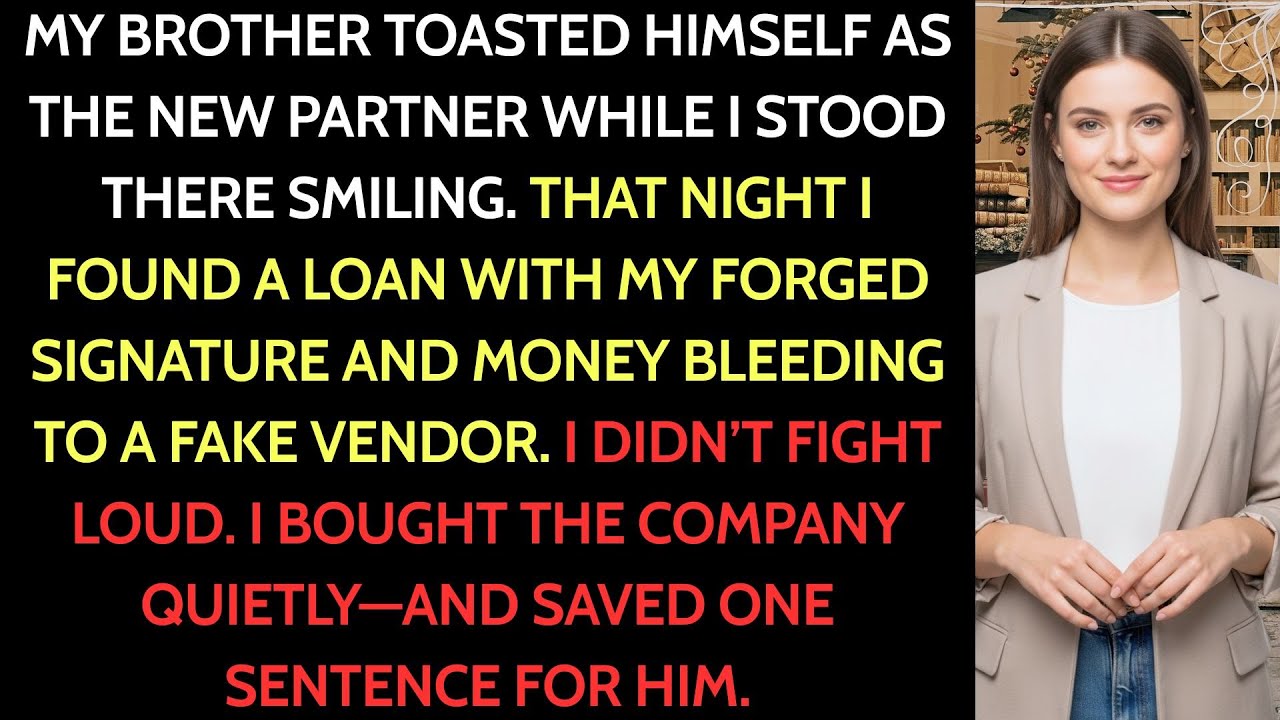 My Brother Bragged “I’m The New Partner”—I Bought The Company And Said “Actually, You’re Fired”...