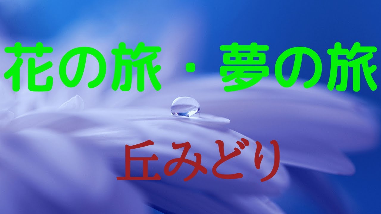 花の旅・夢の旅　丘みどり　5/17サムネイル画像変更