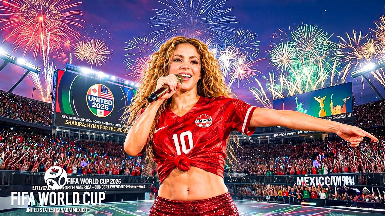 SHAKIRA - Did you see this? FIFA World Cup 2026 Opening Ceremony