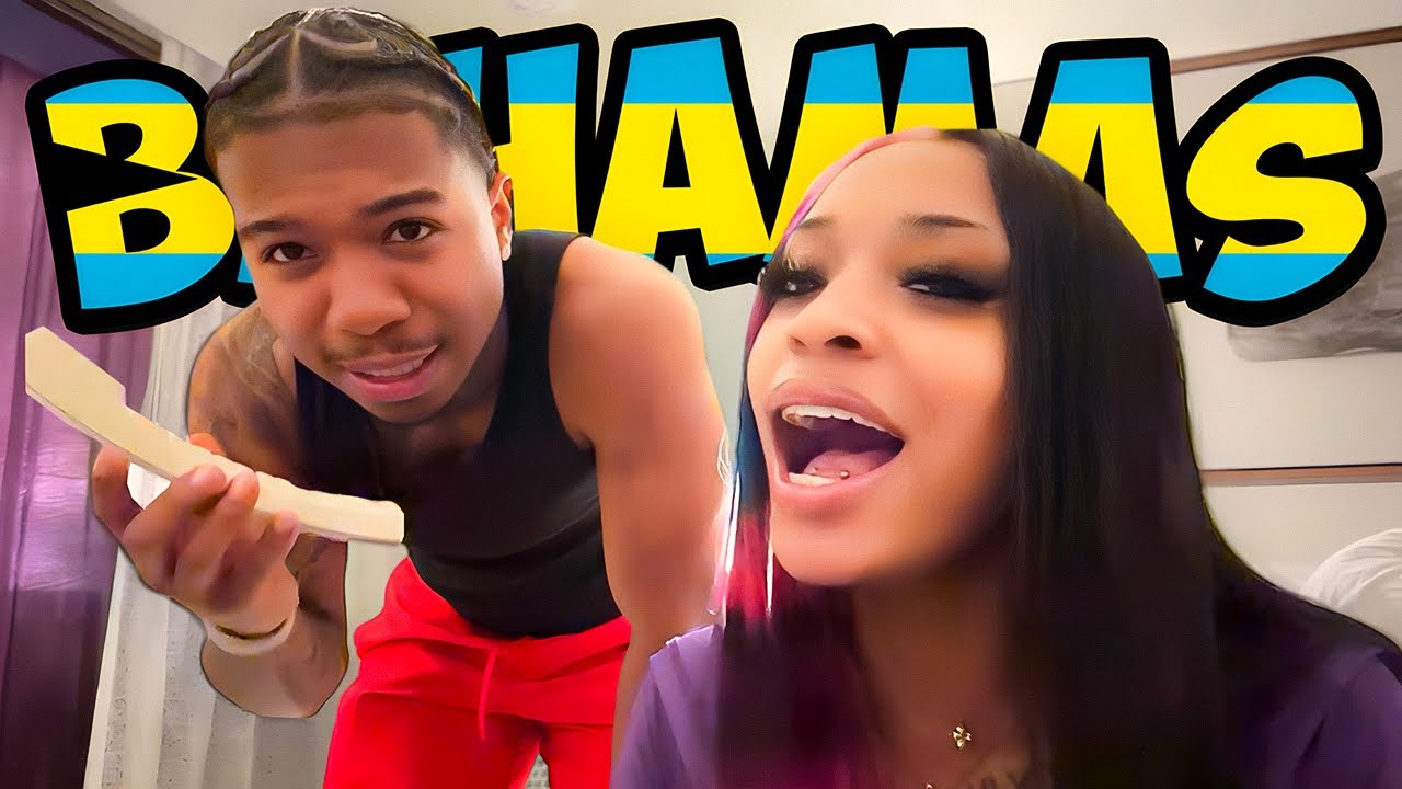 Ekane & Deshae Frost First Night In The Bahamas! 🇧🇸￼