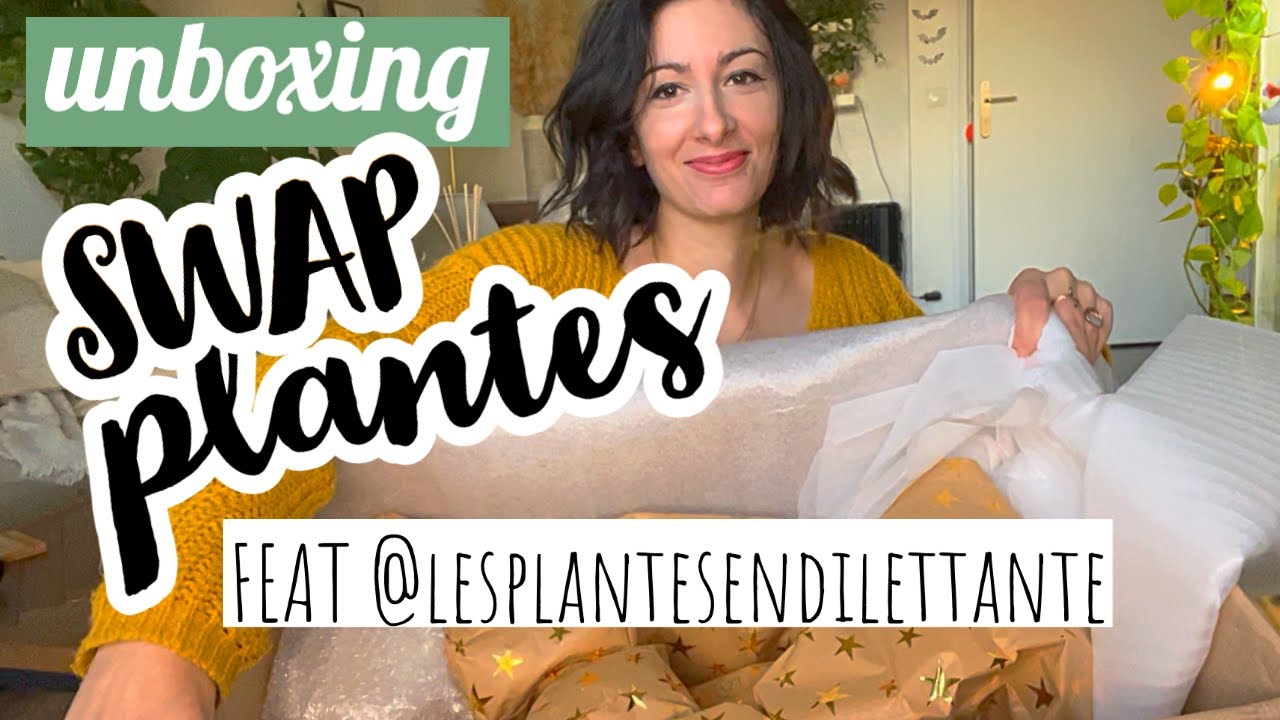 Echange de colis avec @Les plantes en dilettante ! 🎁🌿