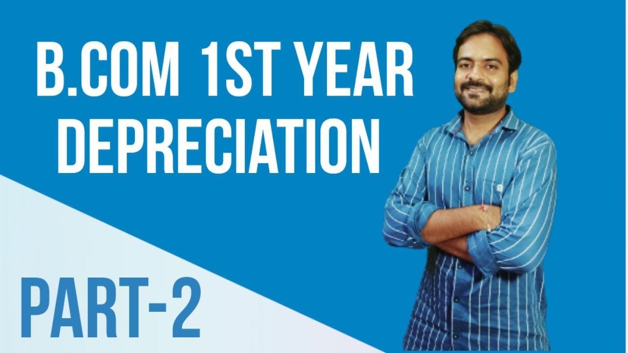 Depreciation b.com 1st year | diminishing balance method of depreciation | Financial accounting