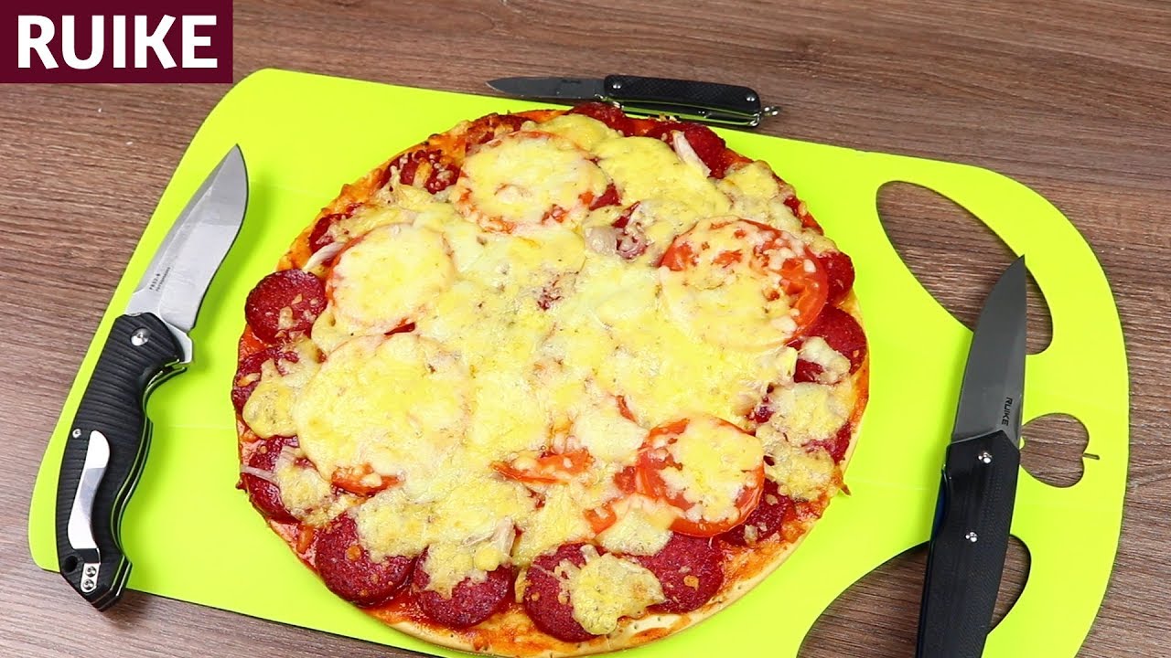 НОЖИ для КУХНИ и ТУРИЗМА ИЗ КИТАЯ от FENIX RUIKE + ГОТОВИМ ПИЦЦУ