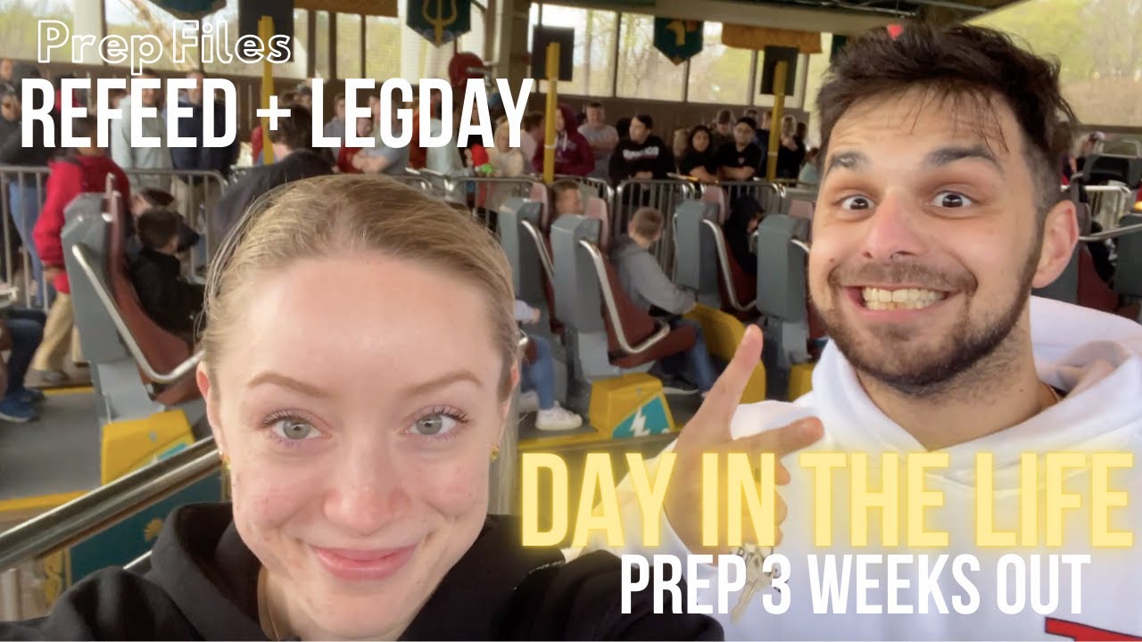 Day in the Life 3 weeks out | Bikini Bodybuilder | Prep Files