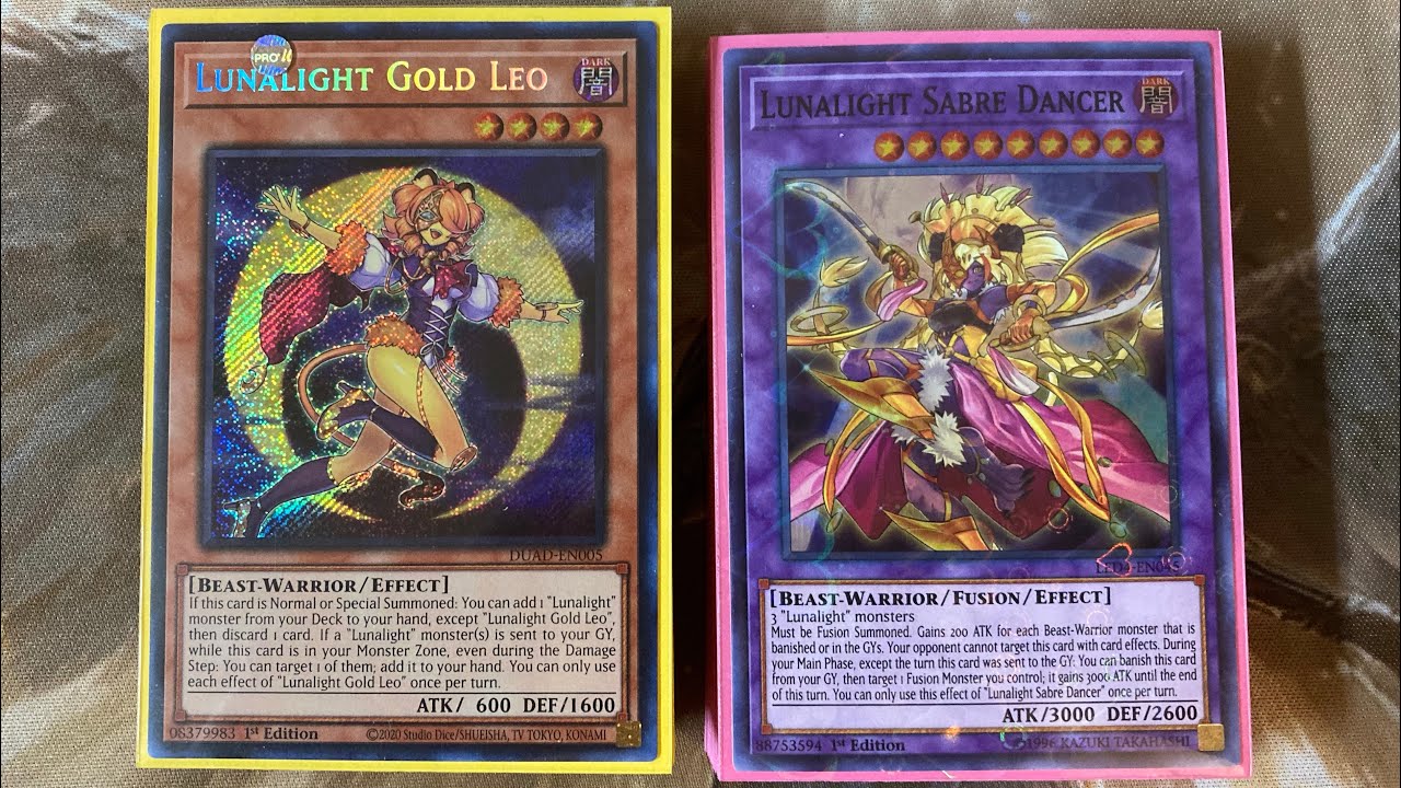Yugioh: (Pure) “Lunalight” Deck Profile - Jan 2026
