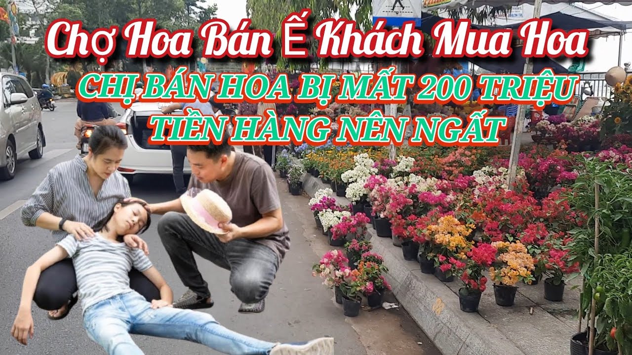 Hoa Tết 2026 bán 30k Vẫn Bán Chậm và Thưa Khách