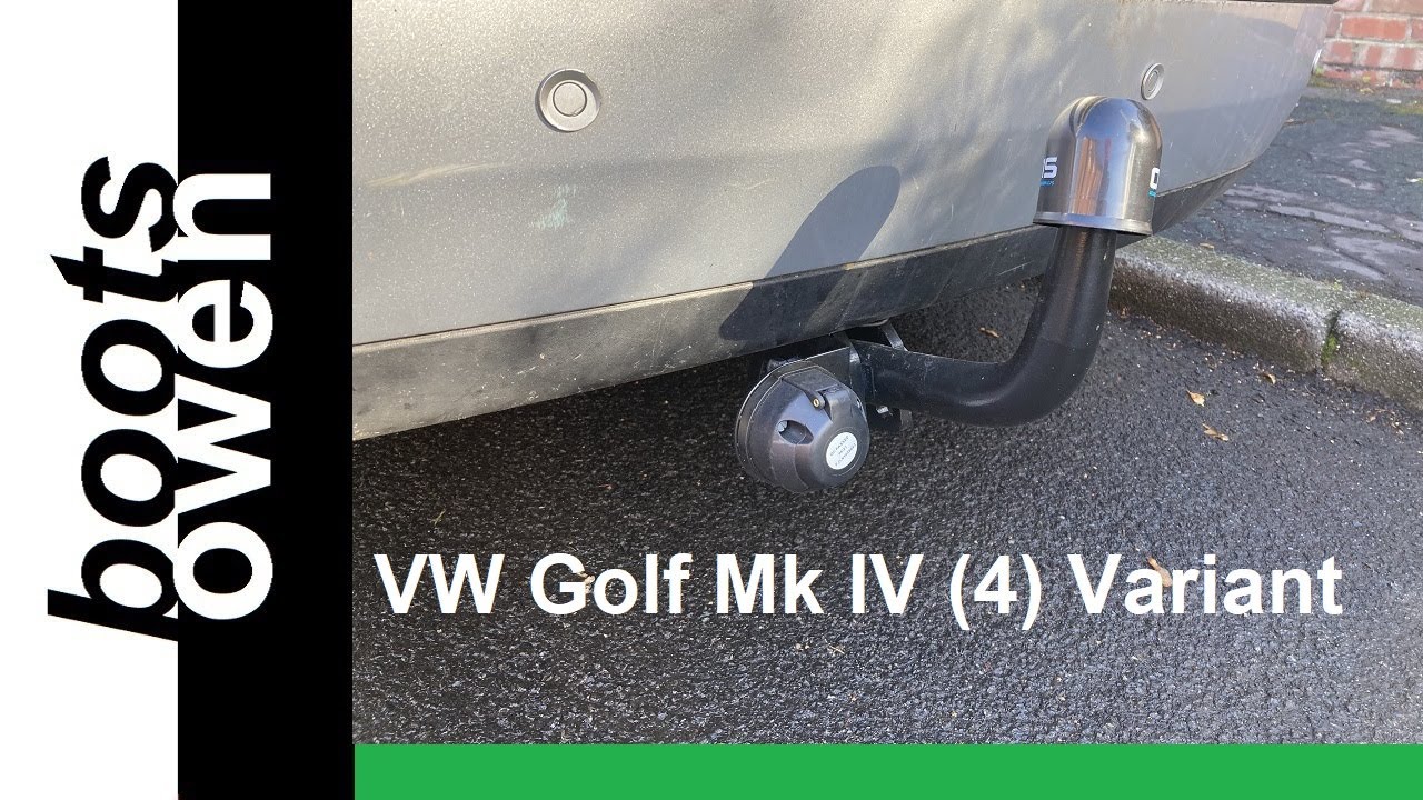 How to fit a tow hitch | DIY | VW Golf Variant (estate) fitting a tow bar | Mk IV (4)