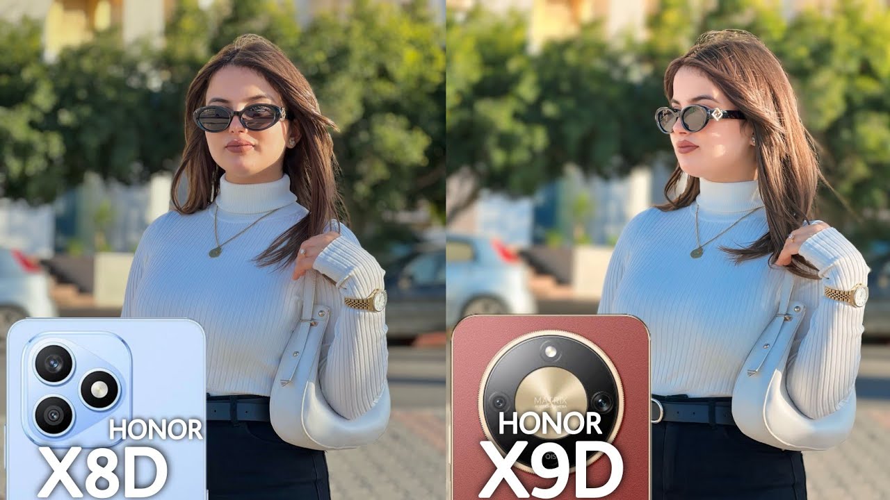 Сравнение камер Honor X8D и Honor X9D.
