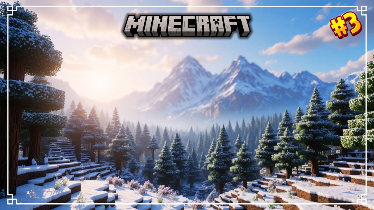 🏔ME PIERDO en el BIOMA mas SOLITARIO de MINECRAFT❄️| Secret Craft #3