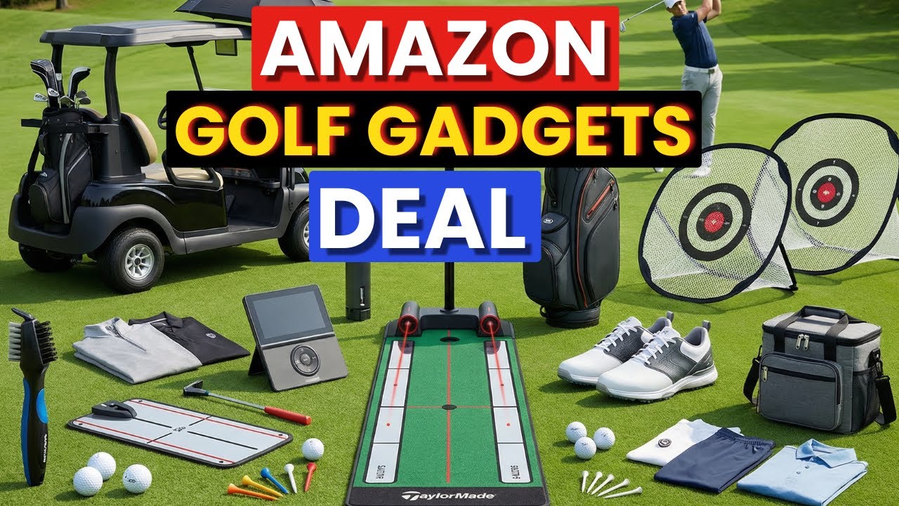 50 Coolest & Smartest Golf Gadgets on Amazon Must Need for Golfer!