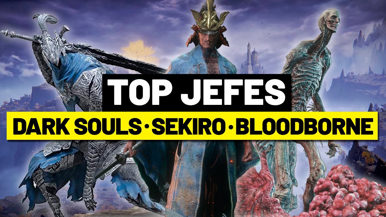 Los 10 JEFES MÁS DIFÍCILES de From Software