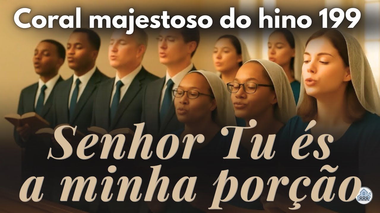 Hino 199 CCB em Coral &ndash; Senhor Tu &eacute;s a minha por&ccedil;&atilde;o | Vozes da Congrega&ccedil;&atilde;o