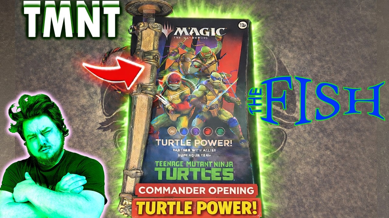 TMNT Commander Deck Opening | Magic: The Gathering Universes Beyond