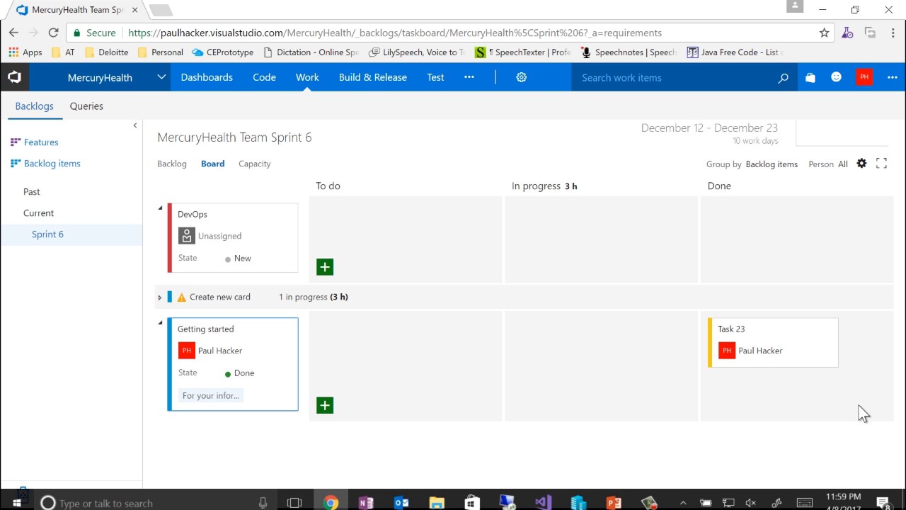 Introducing Microsoft Team Foundation Server 2017 : Introducing Agile Planning Tools | packtpub.com