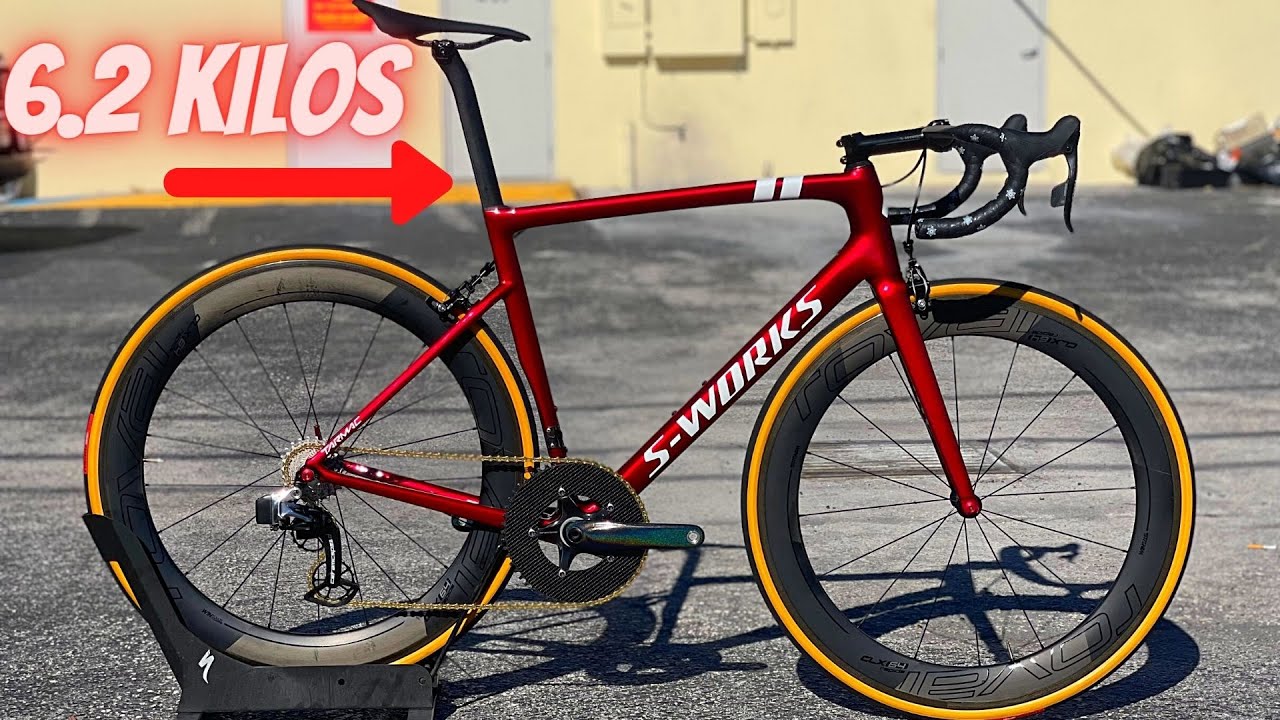 *INSANLY LIGHT* SPECIALIZED S-WORKS TARMAC SL6 (CUSTOM PAINT AND BUILD)