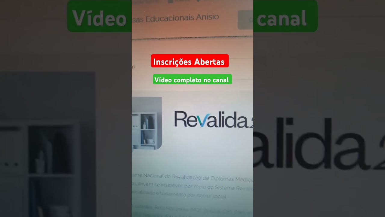 Revalida INEP 2025 #noticias #revalida