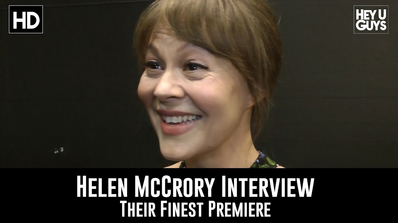 Helen McCrory Premiere Interview - Their Finest