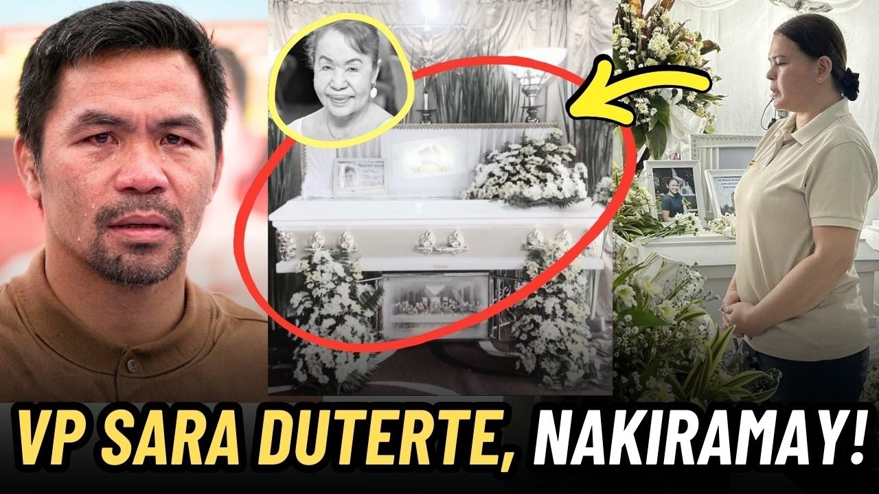 🔥VP SARA DUTERTE NAKIRAMAY KAY MOMMY DIONISIA PACQUIAO! NETIZENS NAGULAT SA MENSAHE NIYA NGAYON🔴