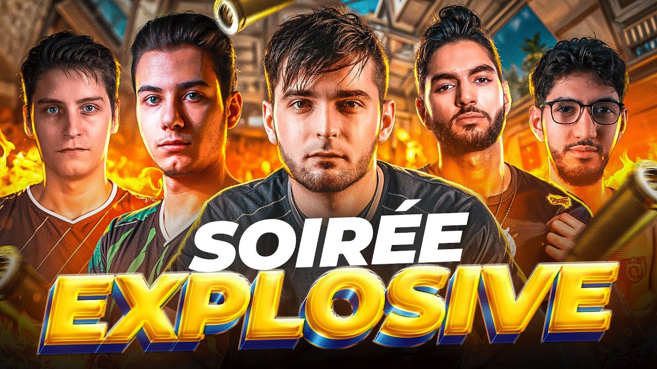 Soirée Explosive CS2 : ScreaM, Nivera, SmithZz & Kyojin Déchaînés !