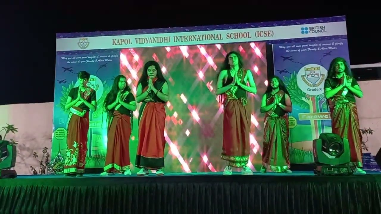 KAPOL VIDYANIDHI INTERNATIONAL SCHOOL FAREWELL 2020-21 DANCE 2