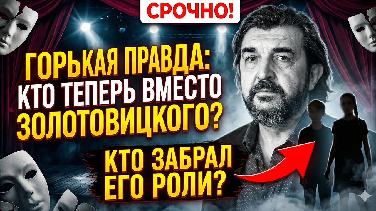 Скандальное решение театра: почему роли Золотовицкого не стали убирать, а отдали его любимчикам