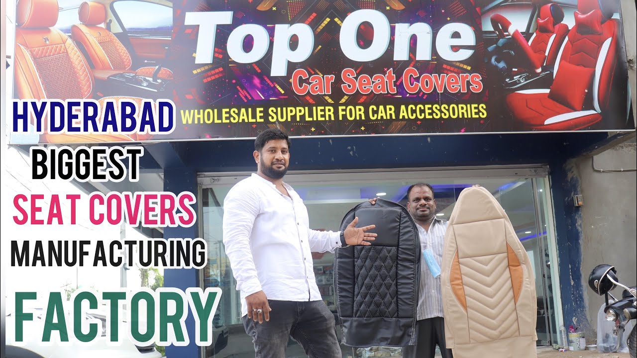 HYDERABAD SEAT COVERS SHOP | CAR SEAT COVER WHOLESALE SHOP | HYDERABAD BEST YOUTUBER