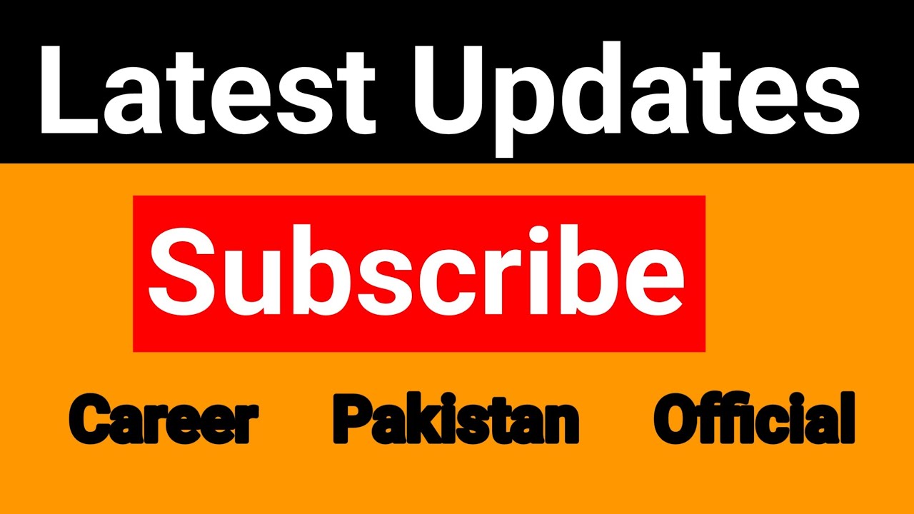 Career Pakistan Official is live Latest Jobs Updates 2026 