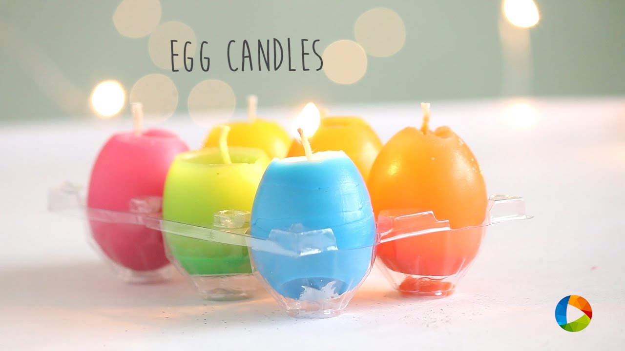 DIY Egg Candles | How to make Candles | Decor