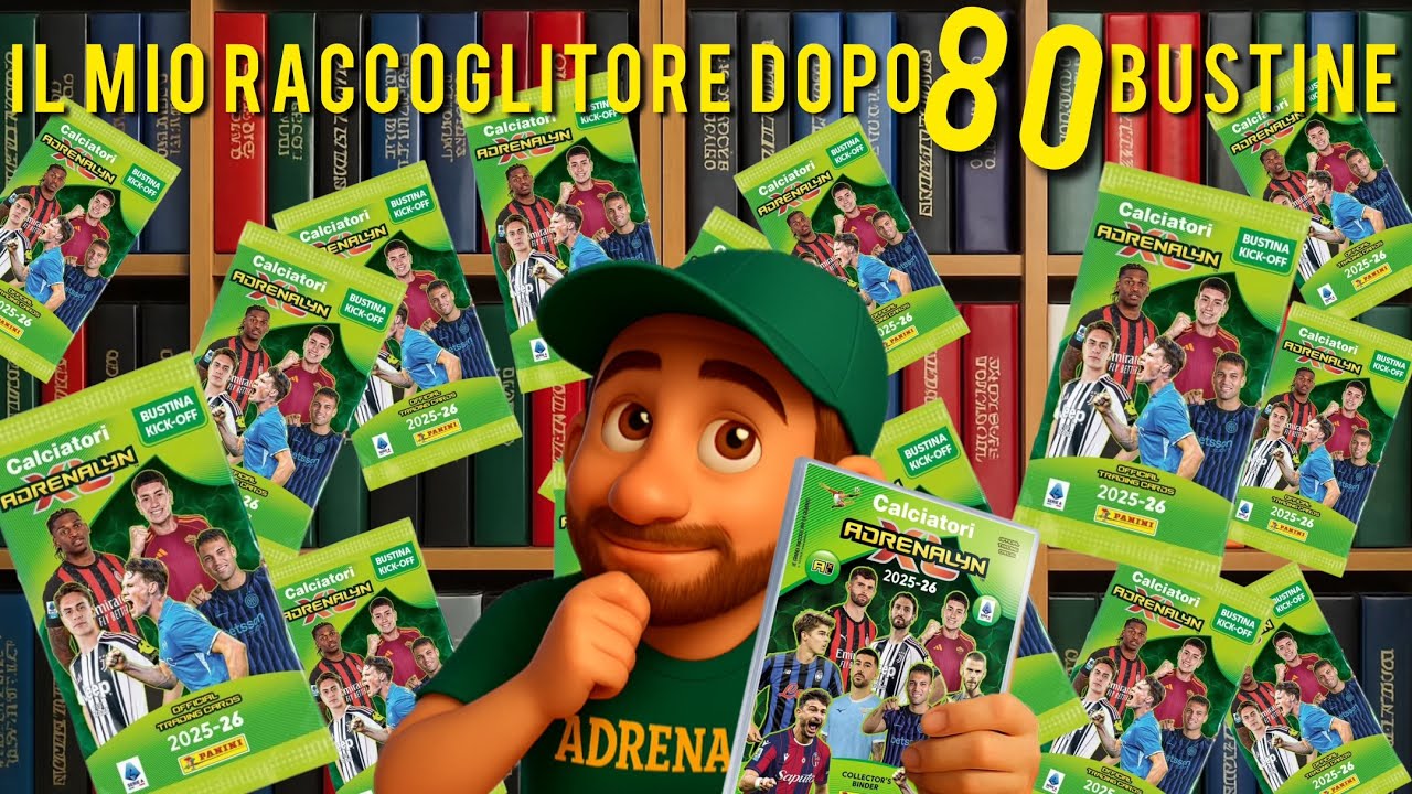 RACCOGLITORE DOPO 80 BUSTINE ADRENALYN! A CHE PUNTO SONO? 🤔