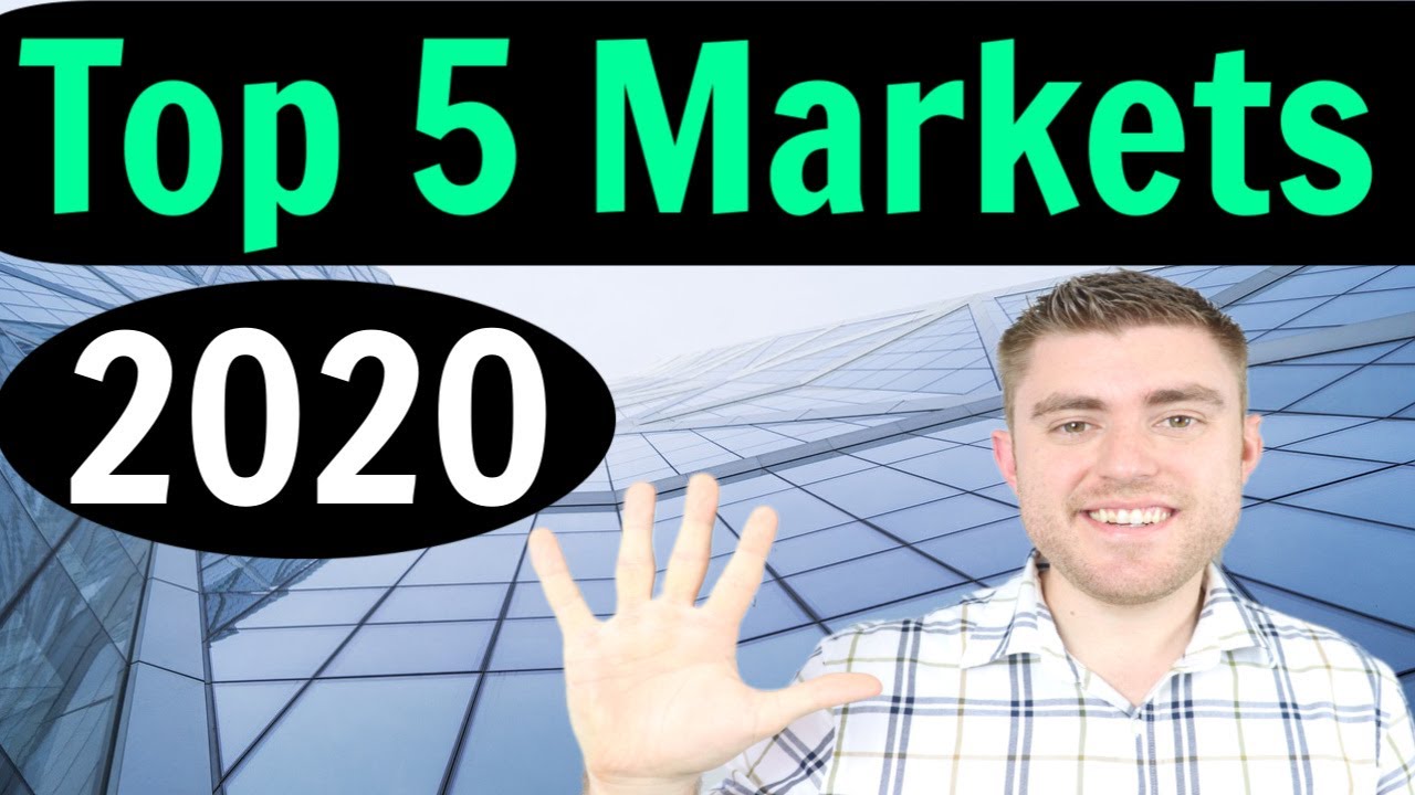 Best Real Estate Markets you MUST invest in 2020 | Top 5 Cities