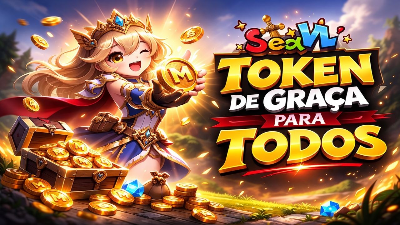 NOVO MMORPG dando TOKEN CROSS totalmente DE GRAÇA ! SEAL M
