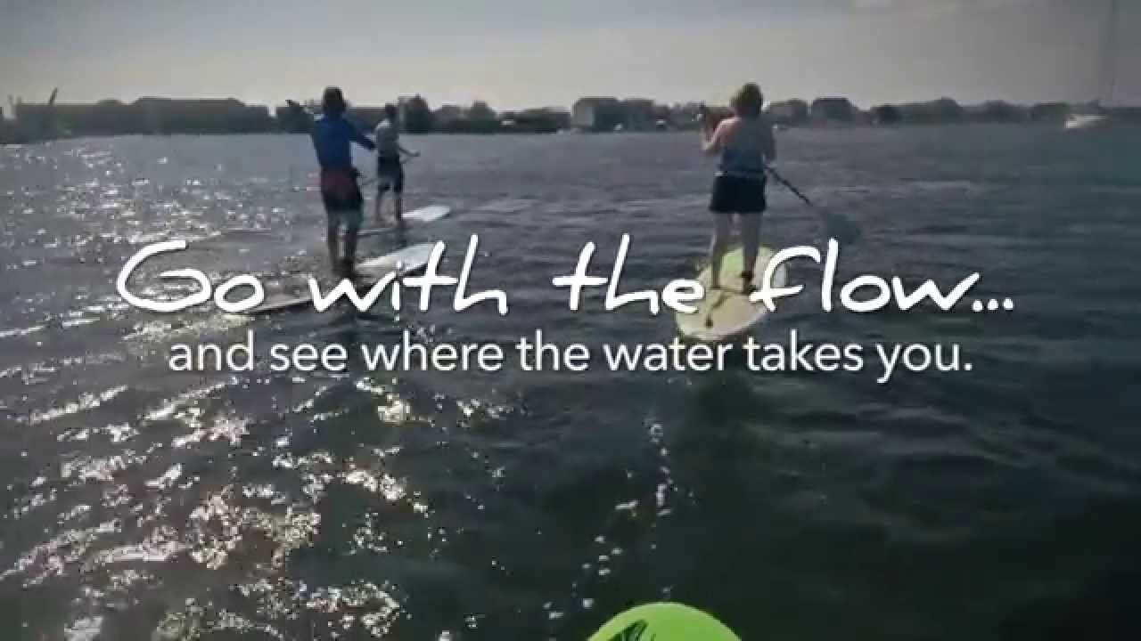 Go With the Flow....Standup Paddleboarding in Carolina Beach, NC