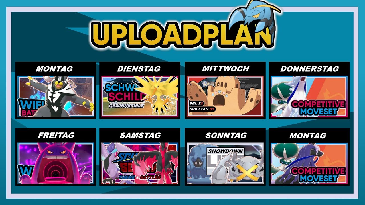 Uploadplan vom 11.01.2021 | Pok&eacute;Gun