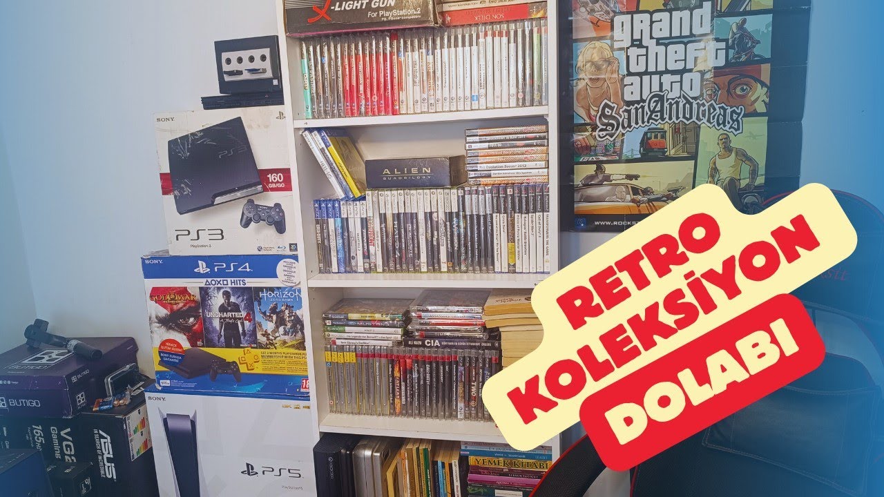 Gel Vatandaş Gel ! Batan Geminin Malları Bunlar ! Retro Oyun Koleksiyon Dolabı