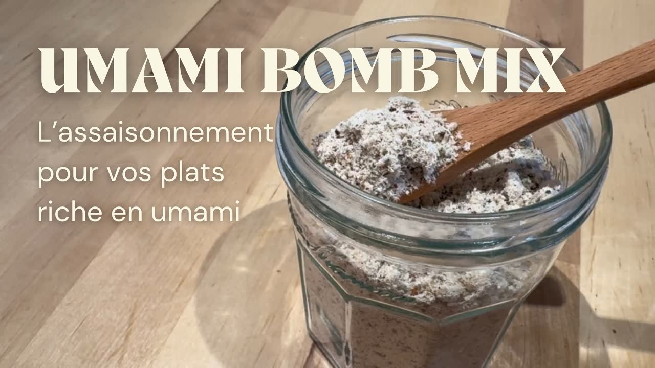 Bombe umami - Recette d’un assaisonnement umami - Umami blend - HeyLittleJean