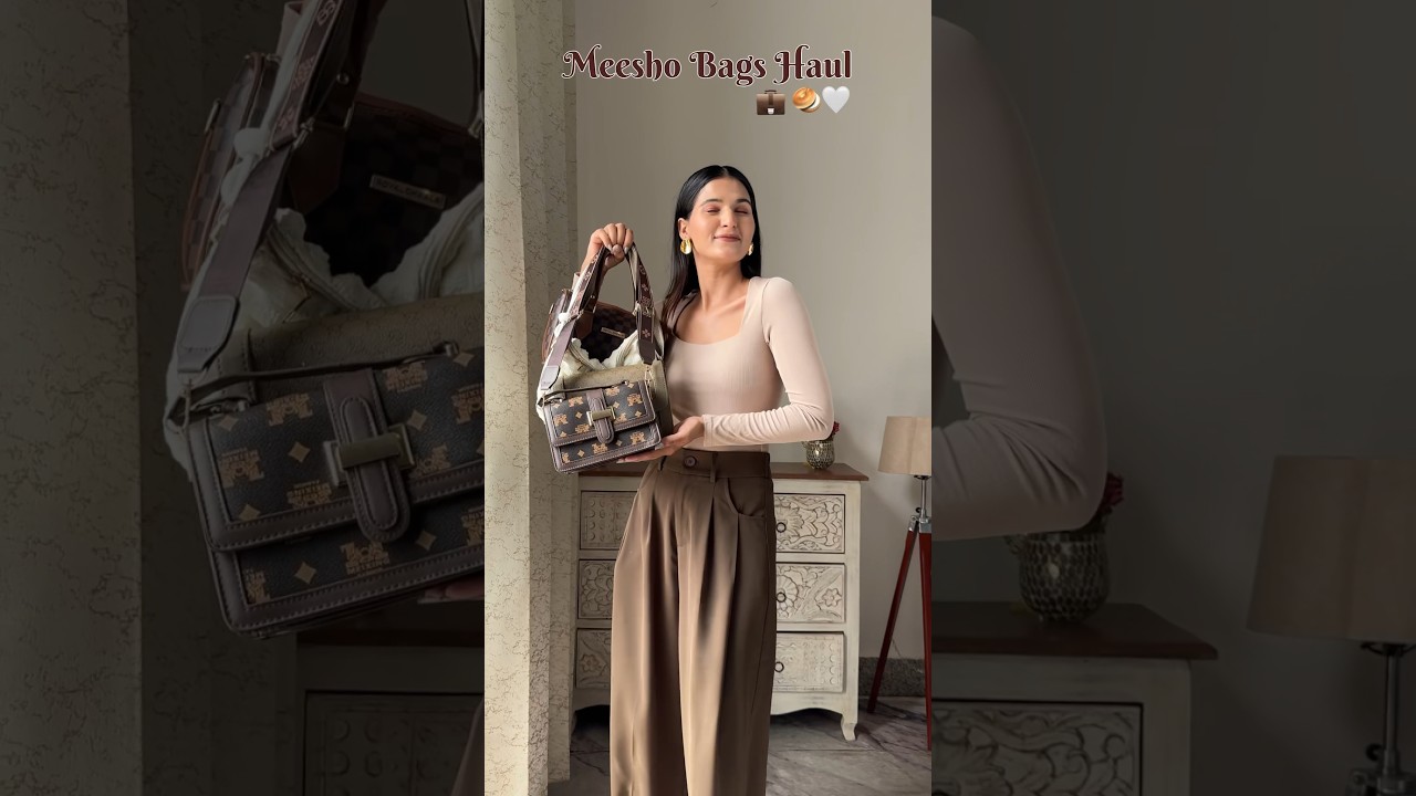 Meesho bags haul 🤎😍||Swati Rathi #meesho #viral #baghaul #meeshohaul #shorts
